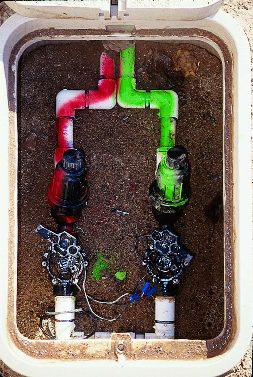 Irrigation box