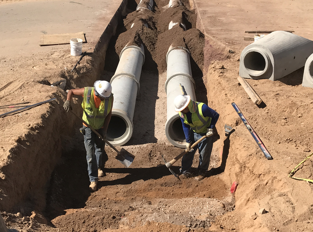 Installing Water Pipes